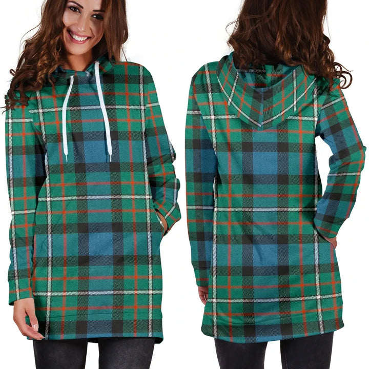 Scottish Ferguson Ancient Clan Tartan Hoodie Dress