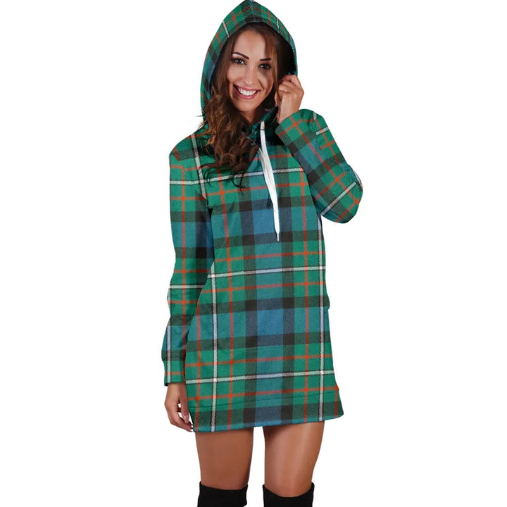 Scottish Ferguson Ancient Clan Tartan Hoodie Dress