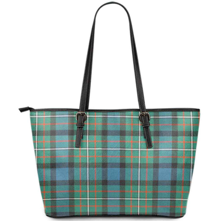 Scottish Ferguson Ancient Clan Tartan Leather Tote Tartan Plaid
