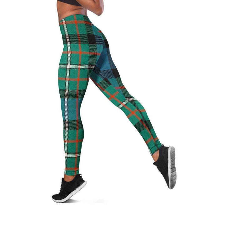 Scottish Ferguson Ancient Clan Tartan Women Leggings Tartan Plaid 2