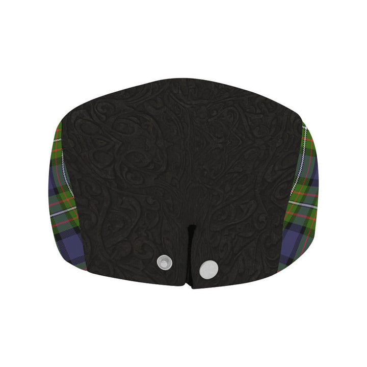 Scottish Ferguson Clan Crest Tartan Flat Cap - Scratch Style Tartan Plaid 4