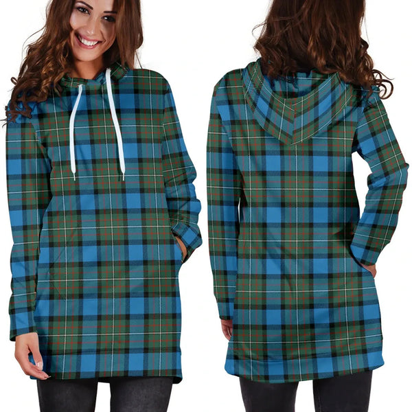 Scottish Fergusson Ancient Clan Tartan Hoodie Dress