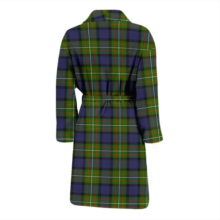 Scottish Fergusson Modern Clan Tartan Bathrobe 1