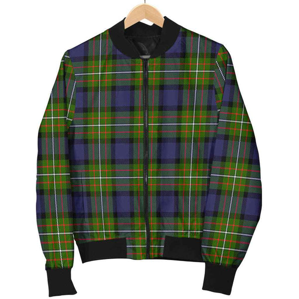 Scottish Fergusson Modern Clan Tartan Bomber Jacket Tartan Plaid 1