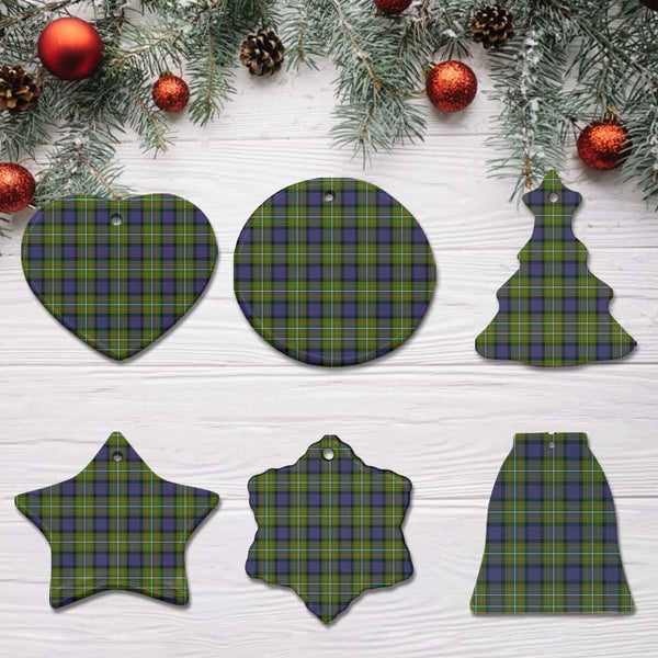 Scottish Fergusson Modern Clan Tartan Ceramic Ornament All Tartan Plaid