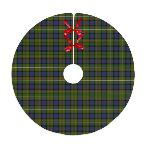 Scottish Fergusson Modern Clan Tartan Christmas Tree Skirt No Tassels 1 Tartan Plaid