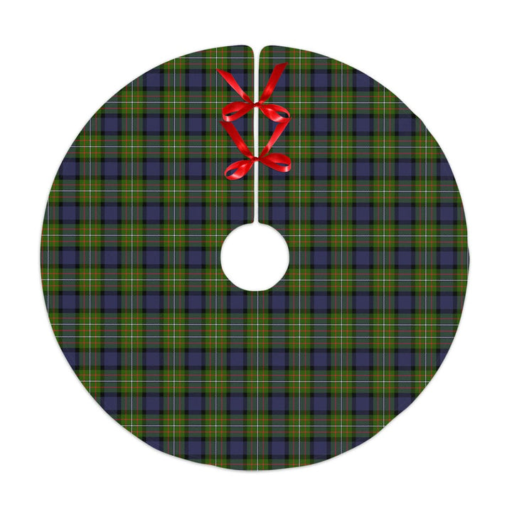 Scottish Fergusson Modern Clan Tartan Christmas Tree Skirt No Tassels 1 Tartan Plaid