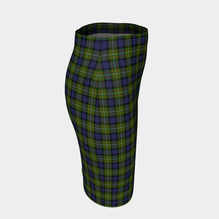 Scottish Fergusson Modern Clan Tartan Fitted Skirt Tartan Plaid 3