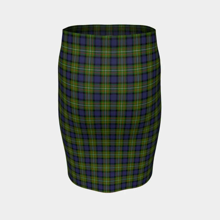 Scottish Fergusson Modern Clan Tartan Fitted Skirt Tartan Plaid 4