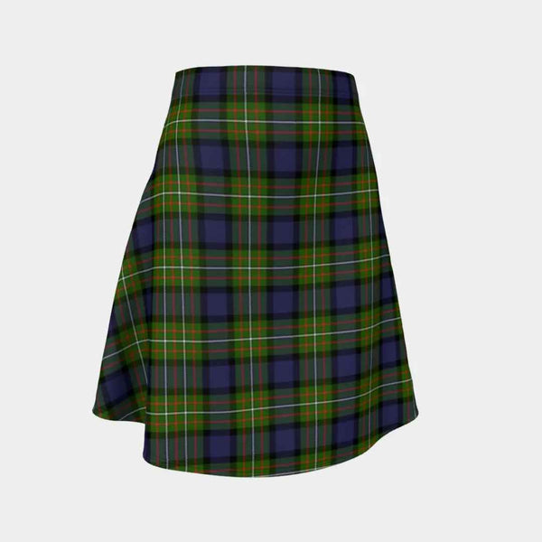 Scottish Fergusson Modern Clan Tartan Flare Skirt Tartan Plaid 1
