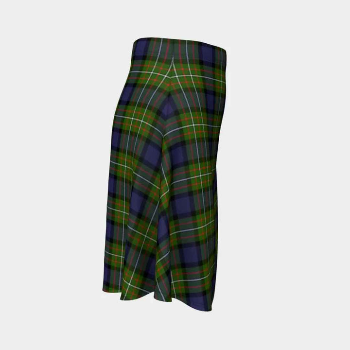 Scottish Fergusson Modern Clan Tartan Flare Skirt Tartan Plaid 3