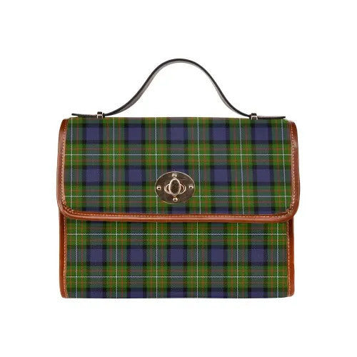 Scottish Fergusson Modern Clan Tartan Waterproof Canvas Bag Tartan Plaid 2