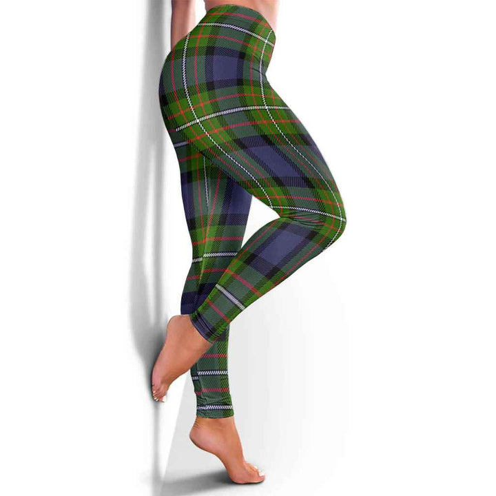 Scottish Fergusson Modern Clan Tartan Women Leggings Tartan Plaid 4