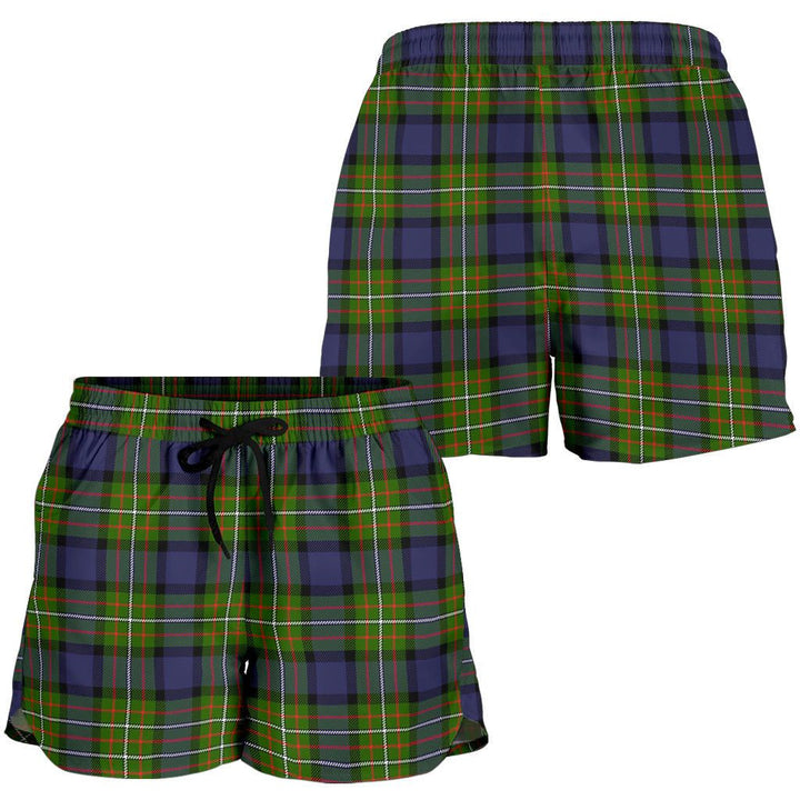 Scottish Fergusson Modern Clan Tartan Women Shorts
