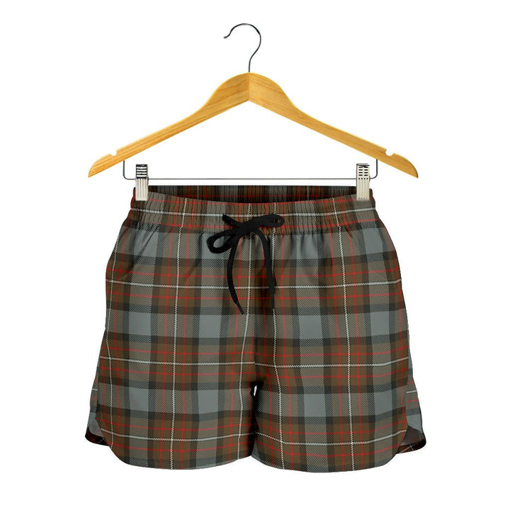 Scottish Fergusson Weathered Clan Tartan Women Shorts