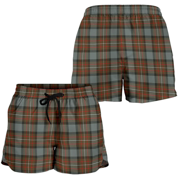 Scottish Fergusson Weathered Clan Tartan Women Shorts