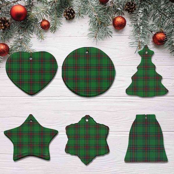 Scottish Fife District Clan Tartan Ceramic Ornament All Tartan Plaid