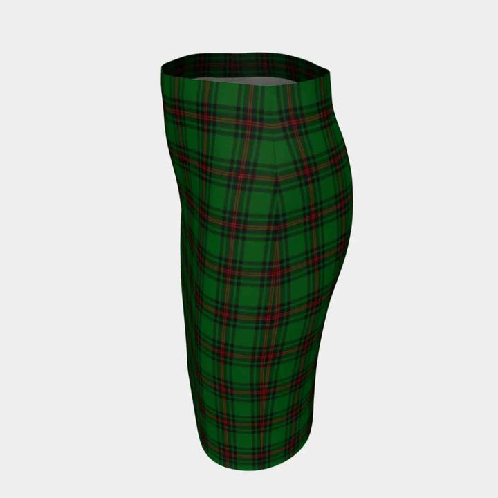 Scottish Fife District Clan Tartan Fitted Skirt Tartan Plaid 2