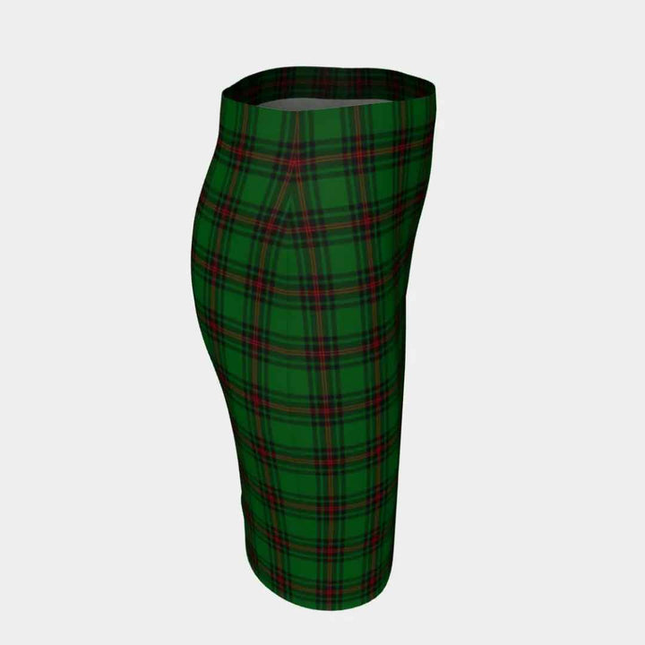 Scottish Fife District Clan Tartan Fitted Skirt Tartan Plaid 3