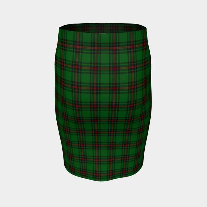 Scottish Fife District Clan Tartan Fitted Skirt Tartan Plaid 4