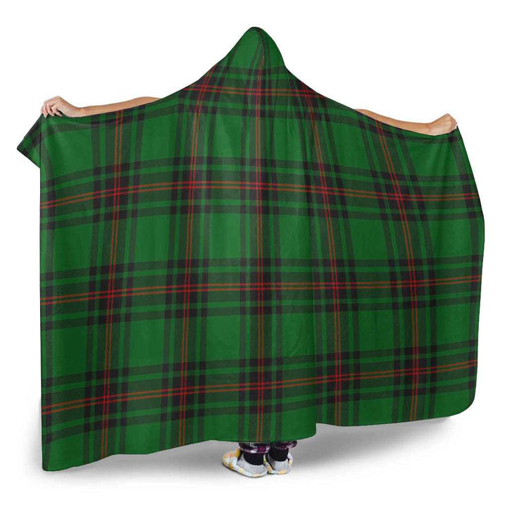 Scottish Fife District Clan Tartan Hooded Blanket Tartan Plaid 2