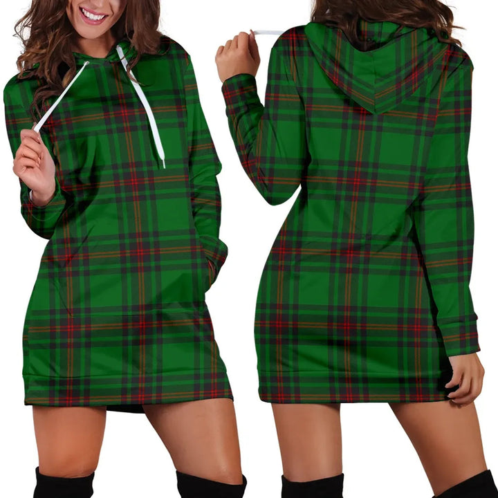 Scottish Fife District Clan Tartan Hoodie Dress