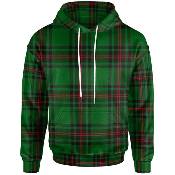 Scottish Fife District Clan Tartan Hoodie Front Side Tartan Plaid