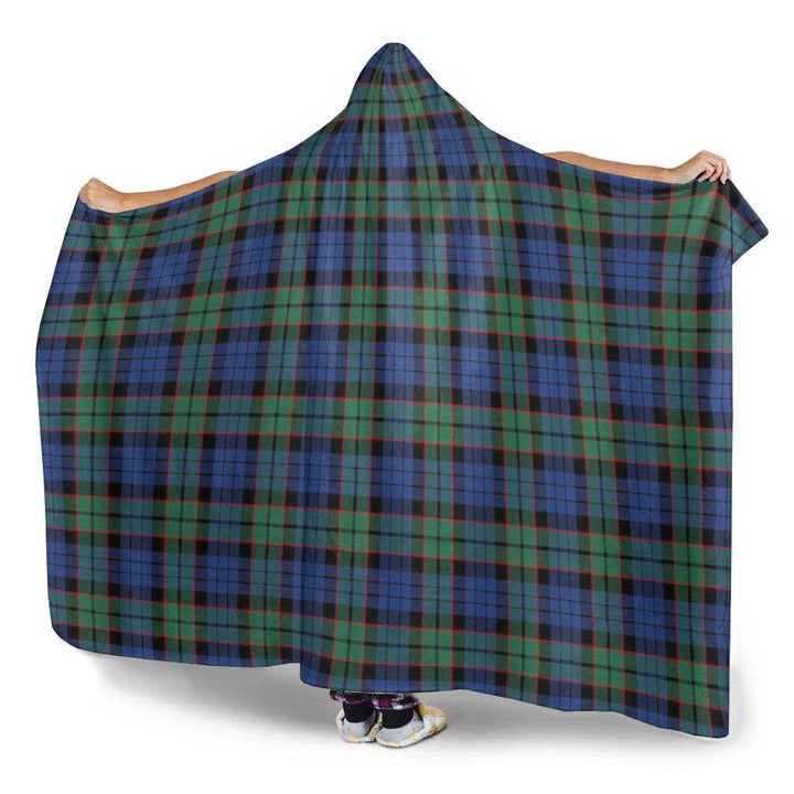 Scottish Fletcher Ancient Clan Tartan Hooded Blanket Tartan Plaid 3
