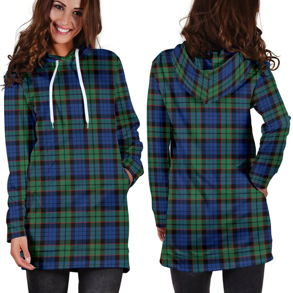 Scottish Fletcher Ancient Clan Tartan Hoodie Dress