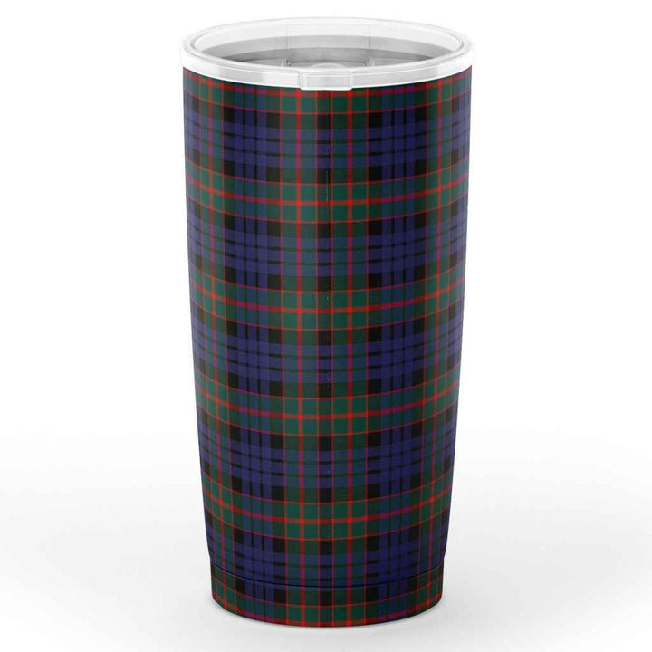 Scottish Fletcher Clan Crest Tartan Insulated Tumbler Tartan Plaid 2