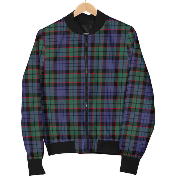 Scottish Fletcher Modern Clan Tartan Bomber Jacket Tartan Plaid 1