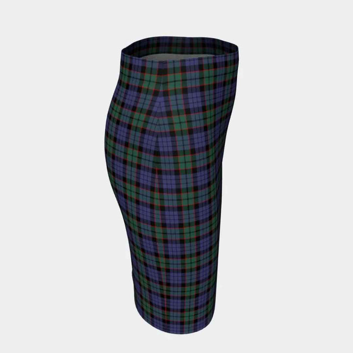 Scottish Fletcher Modern Clan Tartan Fitted Skirt Tartan Plaid 3
