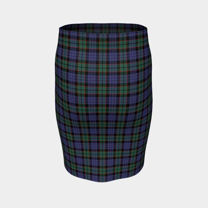 Scottish Fletcher Modern Clan Tartan Fitted Skirt Tartan Plaid 4