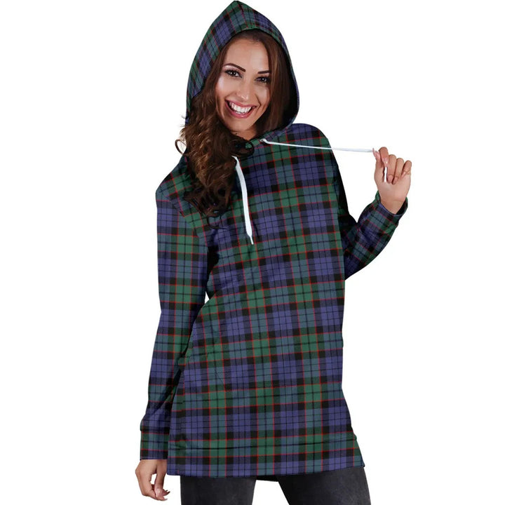 Scottish Fletcher Modern Clan Tartan Hoodie Dress