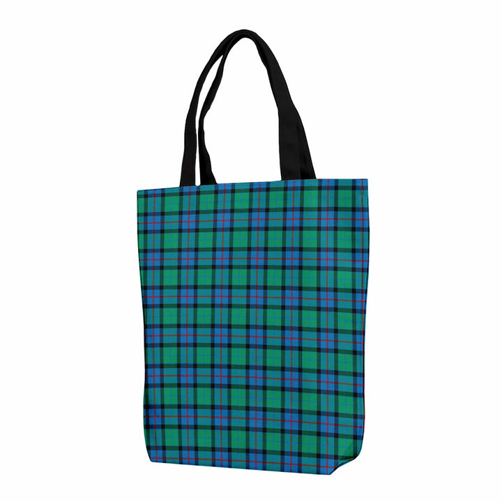 Scottish Flower of Scotland Clan Tartan Canvas Bag With Shoulder Strap Tartan Plaid 1