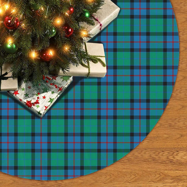 Scottish Flower of Scotland Clan Tartan Christmas Tree Skirt No Tassels 2 Tartan Plaid