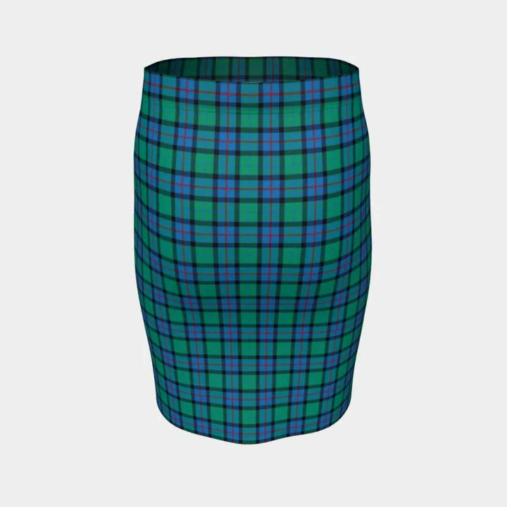 Scottish Flower of Scotland Clan Tartan Fitted Skirt Tartan Plaid 4