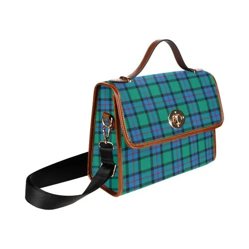 Scottish Flower Of Scotland Clan Tartan Waterproof Canvas Bag Tartan Plaid 3