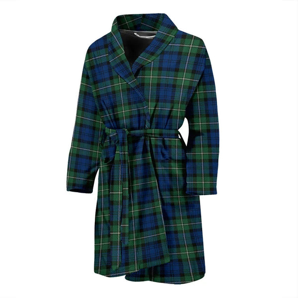 Scottish Forbes Ancient Clan Tartan Bathrobe 2