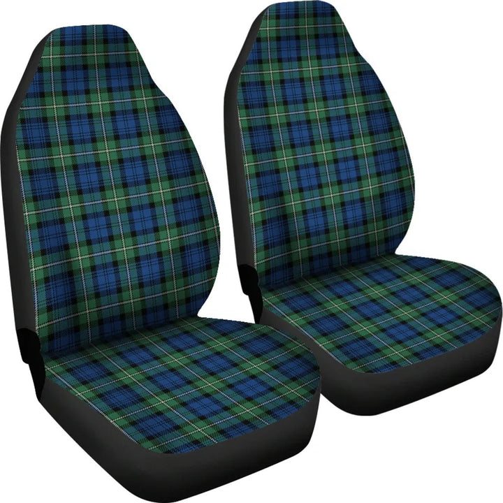 Scottish Forbes Ancient Clan Tartan Car Seat Covers 4