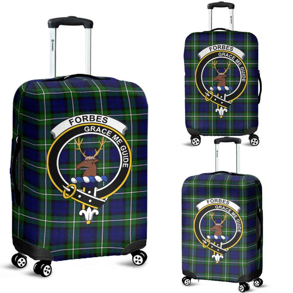 Scottish Forbes Clan Crest Tartan Luggage Cover Tartan Plaid 1
