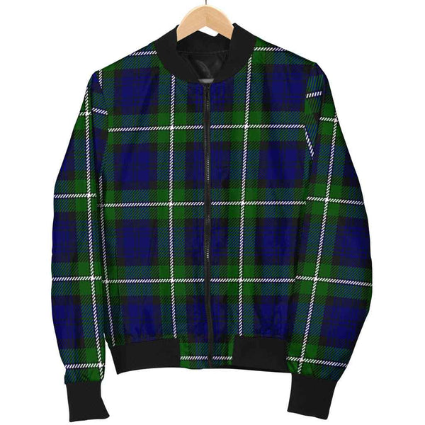 Scottish Forbes Modern Clan Tartan Bomber Jacket Tartan Plaid 1