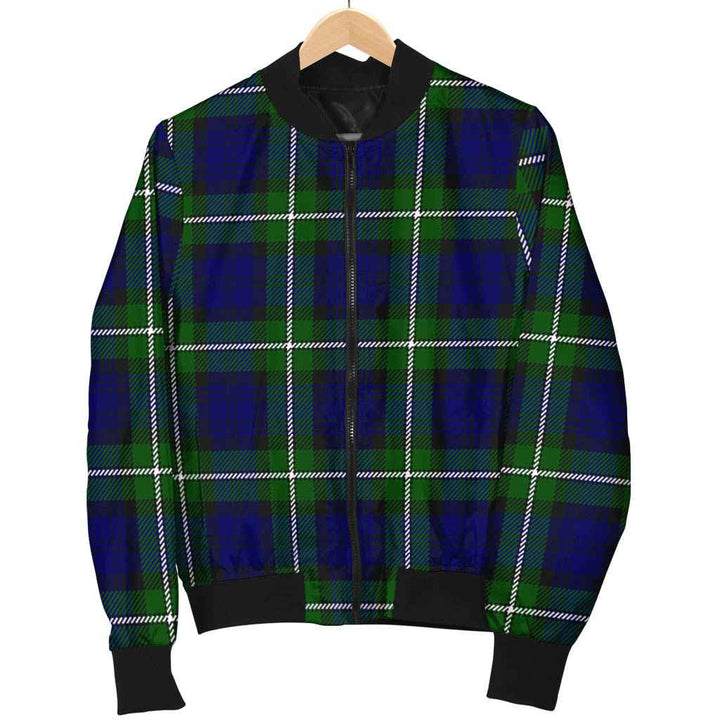Scottish Forbes Modern Clan Tartan Bomber Jacket Tartan Plaid 1