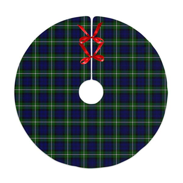 Scottish Forbes Modern Clan Tartan Christmas Tree Skirt No Tassels 1 Tartan Plaid