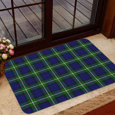 Scottish Forbes Modern Clan Tartan Door Mat Tartan Plaid 1