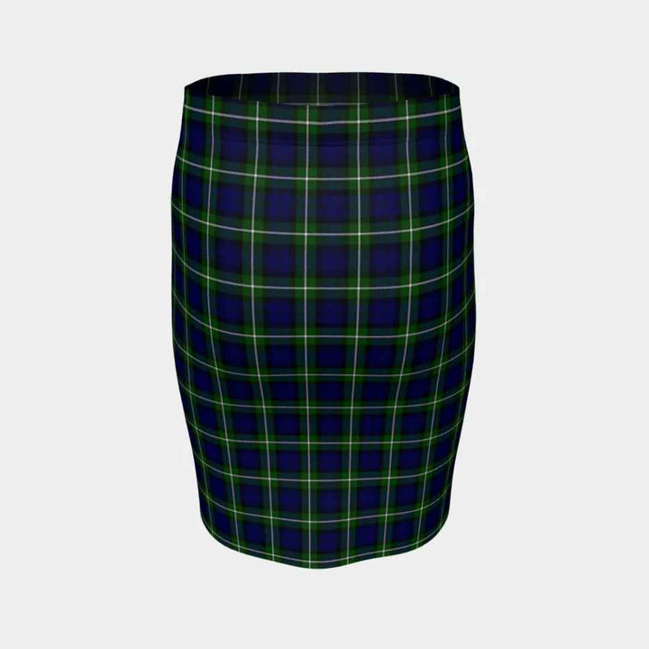 Scottish Forbes Modern Clan Tartan Fitted Skirt Tartan Plaid 4