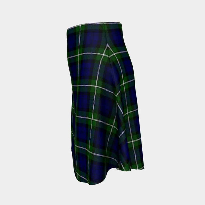 Scottish Forbes Modern Clan Tartan Flare Skirt Tartan Plaid 2