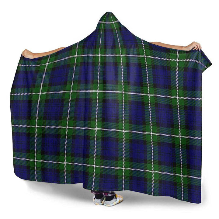 Scottish Forbes Modern Clan Tartan Hooded Blanket Tartan Plaid 3
