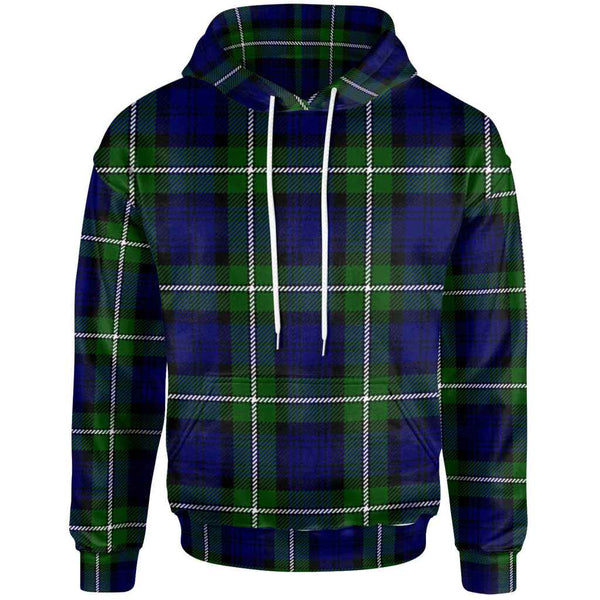 Scottish Forbes Modern Clan Tartan Hoodie Front Side Tartan Plaid