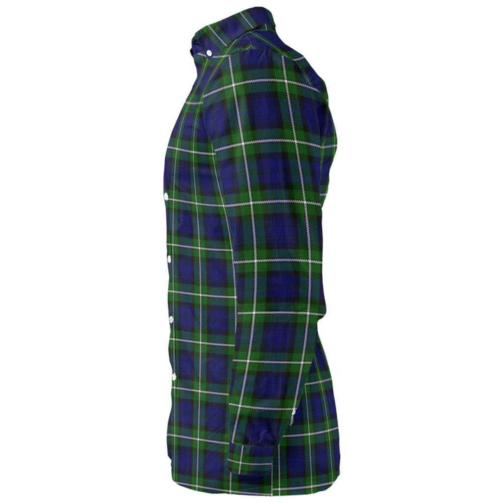 Scottish Forbes Modern Clan Tartan Long Sleeve Shirt Tartan Plaid